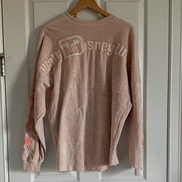 Walt Disney World Velour Embroidered Flower Spirit Jersey 🌼 🪴 ☀️ - Picture 5 of 9